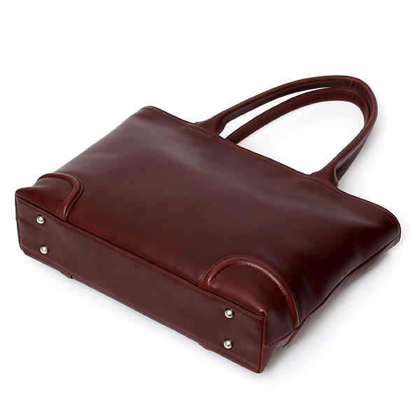  トートバッグ メンズ 本革 日本製 レッド ワイン 赤色 無地 ビジネスバッグ 鞄 カバン 高級 シンプル 大容量 大きめ オシャレ 通勤 通学 ファイブウッズ(FIVE WOODS) PLATEAU(プラトウ) #39186