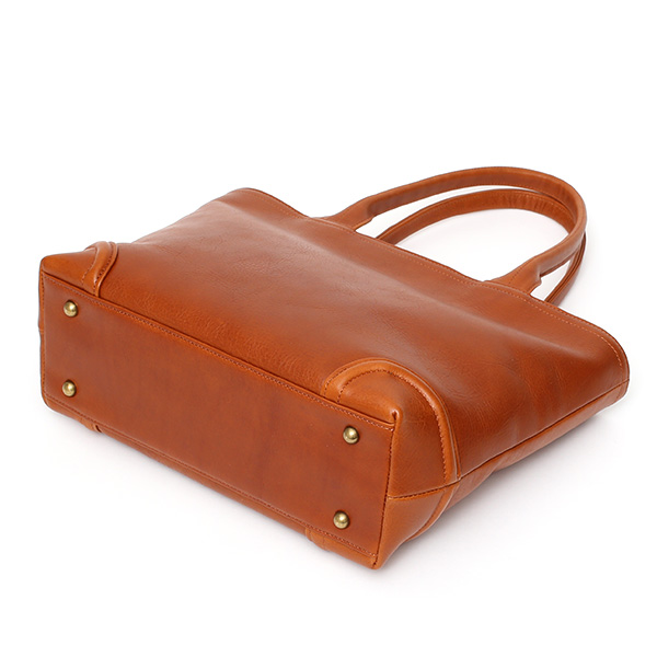  トートバッグ ブランド メンズ レディース 本革 日本製 ブラウン 茶 茶色 無地 小さめ ビジネスバッグ 小ぶり 鞄 カバン 高級 シンプル コンパクト オシャレ 通勤 通学 ファイブウッズ(FIVE WOODS) PLATEAU(プラトウ) #39189