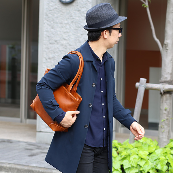  トートバッグ ブランド メンズ レディース 本革 日本製 ブラウン 茶 茶色 無地 小さめ ビジネスバッグ 小ぶり 鞄 カバン 高級 シンプル コンパクト オシャレ 通勤 通学 ファイブウッズ(FIVE WOODS) PLATEAU(プラトウ) #39189