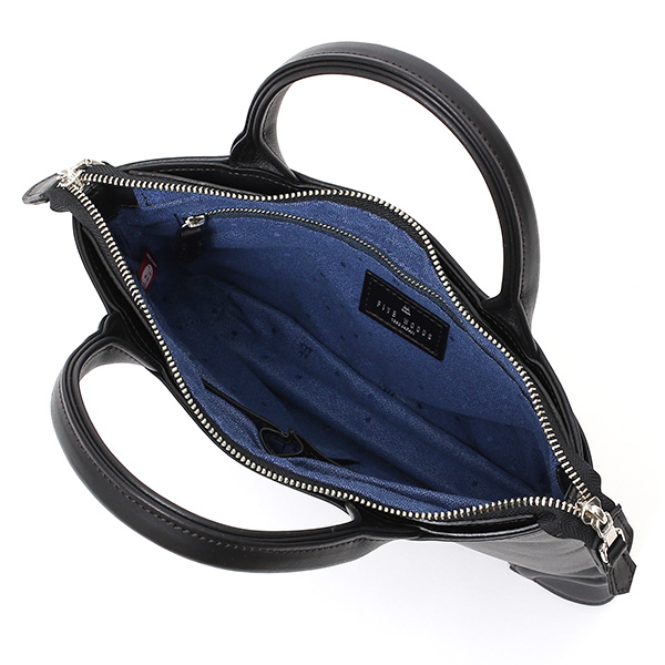  トートバッグ ブランド メンズ レディース 本革 日本製 ブラック 黒 黒色 無地 クラッチバッグ 鞄 カバン 高級 シンプル コンパクト 小ぶり オシャレ 通勤 通学 ファイブウッズ(FIVE WOODS) PLATEAU(プラトウ) #39190