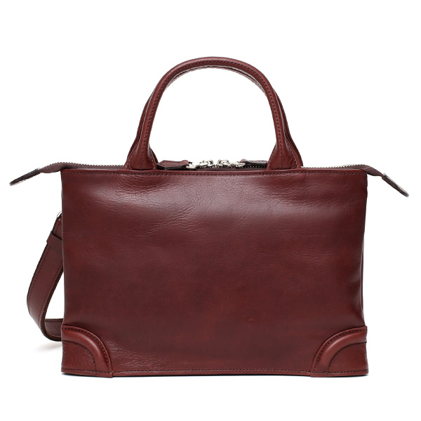 ファイブウッズ(FIVE WOODS) PLATEAU(プラトウ) ナノ ビジネス レザー トートバッグ バーガンディ