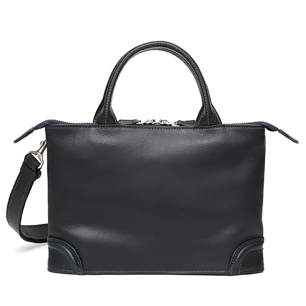 ファイブウッズ(FIVE WOODS) PLATEAU(プラトウ) ナノ ビジネス レザー トートバッグ ネイビー