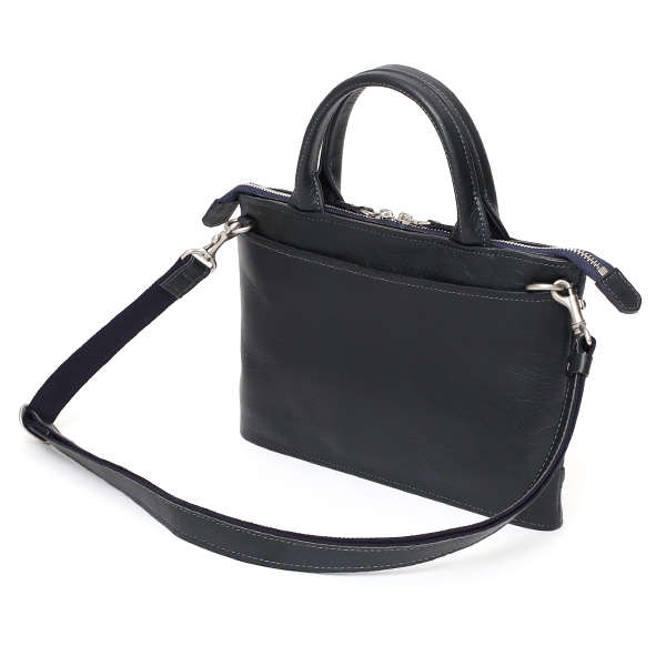  トートバッグ ブランド メンズ レディース 本革 日本製 ブルー ネイビー 青色 無地 クラッチバッグ 鞄 カバン 高級 シンプル コンパクト 小ぶり オシャレ 通勤 通学 ファイブウッズ(FIVE WOODS) PLATEAU(プラトウ) #39190