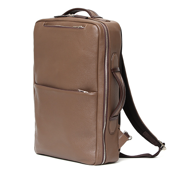 ビジネス リュック ブランド ブランド バックパック メンズ 本革 日本製 大容量 ブラウン 茶 茶色 ビジネスバッグ 鞄 カバン ショルダー 高級 シンプル オシャレ 通勤 通学 出張 ファイブウッズ(FIVE WOODS) GRAIN(グレイン) #39092