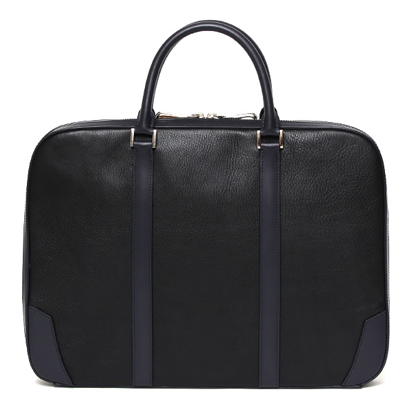  ブリーフケース 本革 メンズ ビジネスバッグ レザー ブランド 日本製 ブリーフ 薄マチ 軽量 A4 書類 ブラック 黒 黒色 国産 高級 バッグ 通勤 オフィス シンプル スマート 無地 人気 鞄 ファイブウッズ(FIVE WOODS)