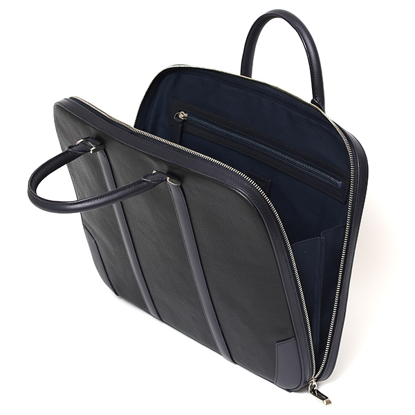  ブリーフケース 本革 メンズ ビジネスバッグ レザー ブランド 日本製 ブリーフ 薄マチ 軽量 A4 書類 ブラック 黒 黒色 国産 高級 バッグ 通勤 オフィス シンプル スマート 無地 人気 鞄 ファイブウッズ(FIVE WOODS)