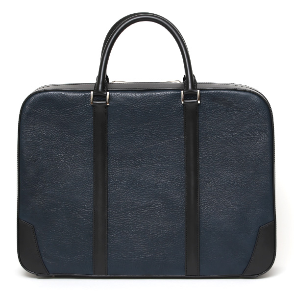  ビジネスバッグ メンズ ブリーフケース レディース レザー ブランド 通勤 出張 大容量 厚マチ A4 軽い ブルー ネイビー 青色 ドキュメントケース 社会人 ビジネスマン バッグ 高級 人気 鞄 ファイブウッズ(FIVE WOODS)
