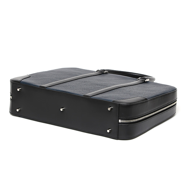  ビジネスバッグ メンズ ブリーフケース レディース レザー ブランド 通勤 出張 大容量 厚マチ A4 軽い ブルー ネイビー 青色 ドキュメントケース 社会人 ビジネスマン バッグ 高級 人気 鞄 ファイブウッズ(FIVE WOODS)