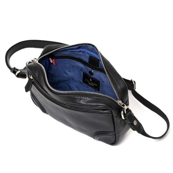  ボディバッグ メンズ 本革 レザー ショルダーバッグ ブランド ミニ バッグ コンパクト 軽い 鞄 ブラック 黒 黒色 サコッシュ レディース カジュアル ポシェット 国産 ファイブウッズ(FIVE WOODS)