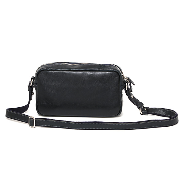 ボディバッグ メンズ 本革 レザー ショルダーバッグ ブランド ミニ バッグ コンパクト 軽い 鞄 ブルー ネイビー 青色 サコッシュ レディース カジュアル ポシェット 国産 ファイブウッズ(FIVE WOODS)