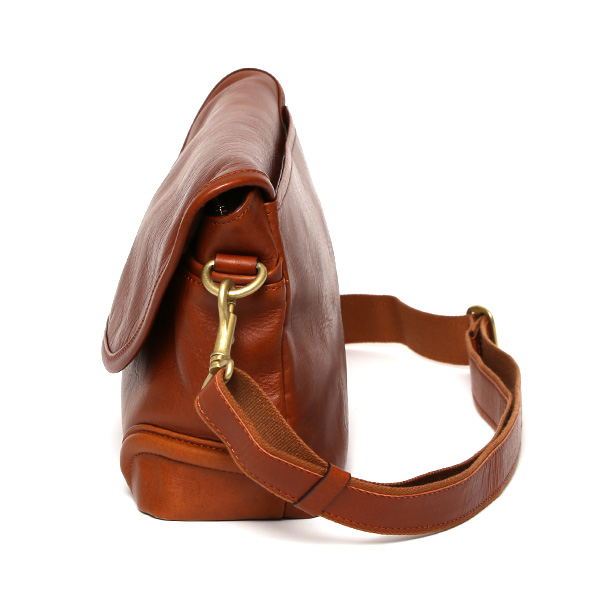 メッセンジャーバッグ メンズ ブランド レザー 日本製 ショルダー バッグ 高級 本革 軽い コンパクト ブラウン 茶 茶色 カジュアル 男女兼用 斜め掛け 自転車 通勤 通学 かばん 人気 ファイブウッズ(FIVE WOODS)