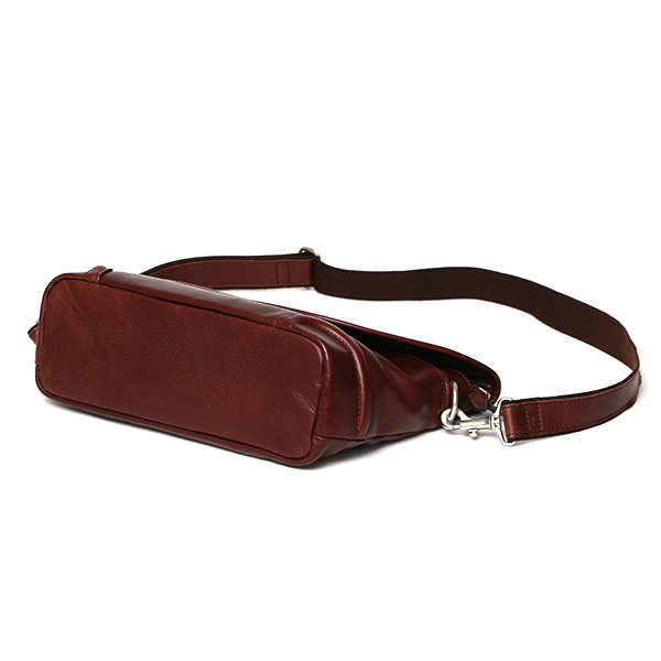 メッセンジャーバッグ メンズ ブランド レザー 日本製 ショルダー バッグ 高級 本革 軽い コンパクト レッド ワイン 赤色 カジュアル 男女兼用 斜め掛け 自転車 通勤 通学 かばん 人気 ファイブウッズ(FIVE WOODS)