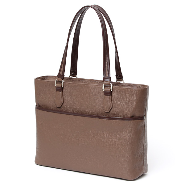  トートバッグ メンズ ビジネス レザー トート 本革 日本製 A4 ビジネスバッグ 大容量 通勤 オフィス ブラウン 茶 茶色 ビジネストート ファスナー PC収納 肩掛け カジュアル フォーマル ファイブウッズ(FIVE WOODS)