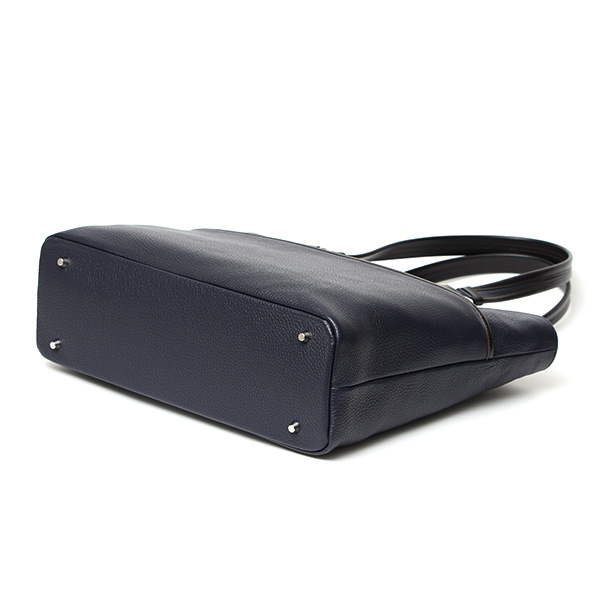  トートバッグ メンズ ビジネス レザー トート 本革 日本製 A4 ビジネスバッグ 大容量 通勤 オフィス ブルー ネイビー 青色 ビジネストート ファスナー PC収納 肩掛け カジュアル フォーマル ファイブウッズ(FIVE WOODS)