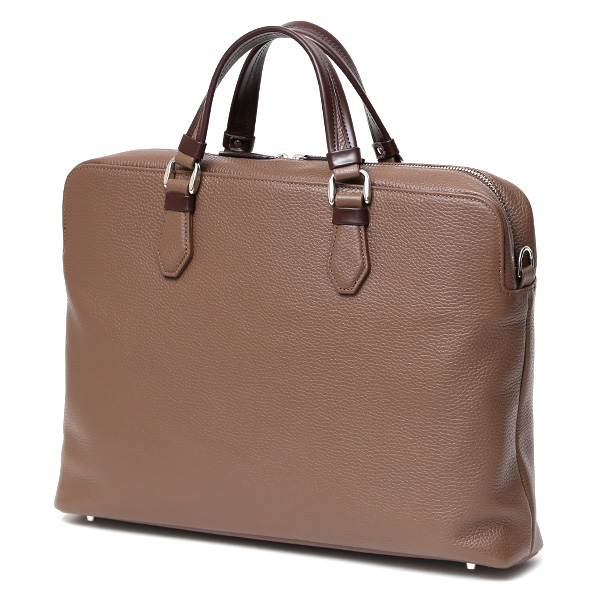  ブリーフケース メンズ 本革 ビジネスバッグ ブランド 日本製 鞄 薄マチ パソコン タブレット A4 収納 ブラウン 茶 茶色 ブリーフバッグ レザー 革 おしゃれ 30代 40代 通勤 大容量 ギフト ファイブウッズ(FIVE WOODS)