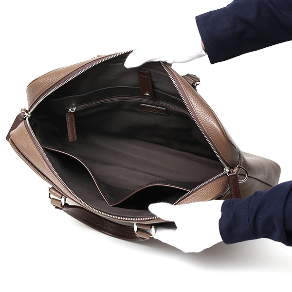  ブリーフケース メンズ 本革 ビジネスバッグ ブランド 日本製 鞄 薄マチ パソコン タブレット A4 収納 ブラウン 茶 茶色 ブリーフバッグ レザー 革 おしゃれ 30代 40代 通勤 大容量 ギフト ファイブウッズ(FIVE WOODS)