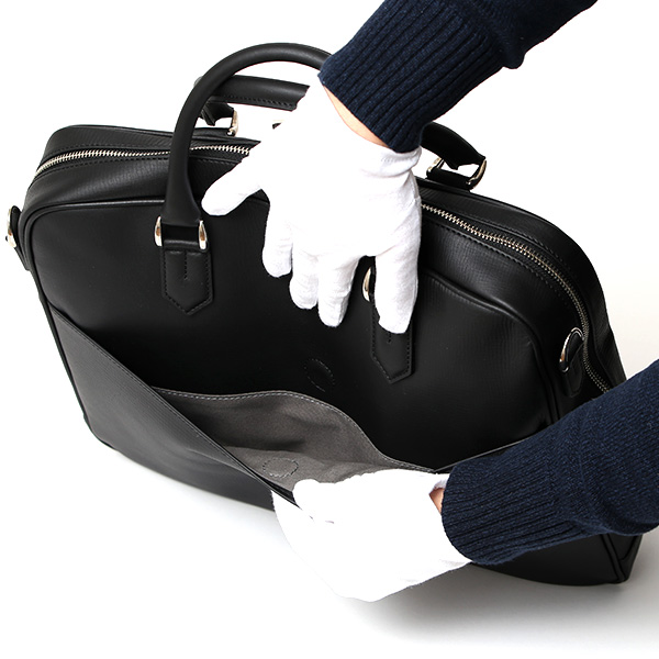  ブリーフケース メンズ ビジネスバッグ 本革 大容量 軽い シンプル A4 日本製 ショルダーベルト付属 ブラック 黒 黒色 ビジネス 仕事 通勤 鞄 レザー 肩掛け かばん 2way フォーマル 39272 ファイブウッズ(FIVE WOODS)