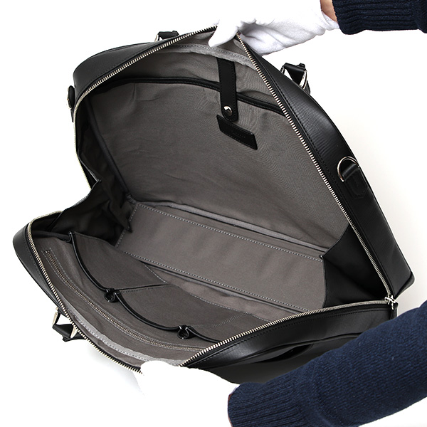  ブリーフケース メンズ ビジネスバッグ 本革 大容量 軽い シンプル A4 日本製 ショルダーベルト付属 ブラック 黒 黒色 ビジネス 仕事 通勤 鞄 レザー 肩掛け かばん 2way フォーマル 39272 ファイブウッズ(FIVE WOODS)