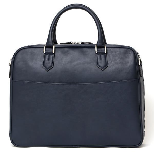  ブリーフケース メンズ ビジネスバッグ 本革 大容量 軽い シンプル A4 日本製 ショルダーベルト付属 ブルー ネイビー 青色 ビジネス 仕事 通勤 鞄 レザー 肩掛け かばん 2way フォーマル 39272 ファイブウッズ(FIVE WOODS)