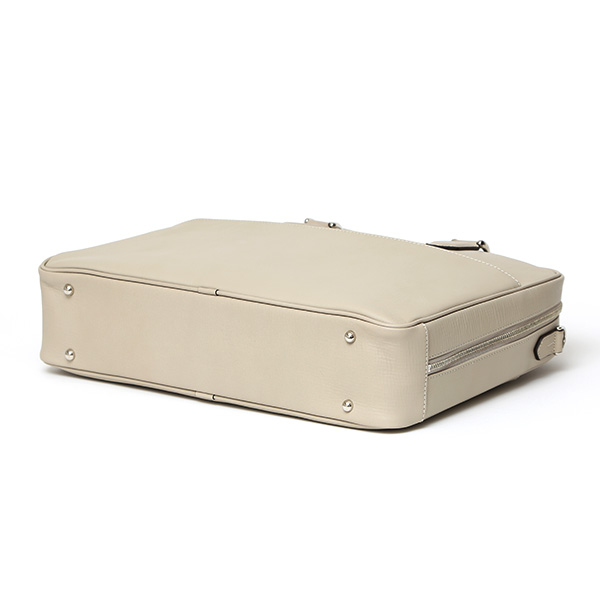  ブリーフケース メンズ ビジネスバッグ 本革 大容量 軽い シンプル A4 日本製 ショルダーベルト付属 ベージュ 肌色 ビジネス 仕事 通勤 鞄 レザー 肩掛け かばん 2way フォーマル 39272 ファイブウッズ(FIVE WOODS)