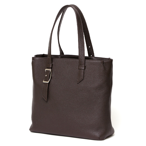 トートバッグ メンズ 縦型 ブランド 本革 レザー ビジネスバッグ 大容量 a4 日本製 かばん おしゃれ ダークブラウン ブラウン 茶 茶色 カジュアル 通勤 通学 人気 送料無料 シンプル シュリンクレザー 39291 ファイブウッズ(FIVE WOODS)