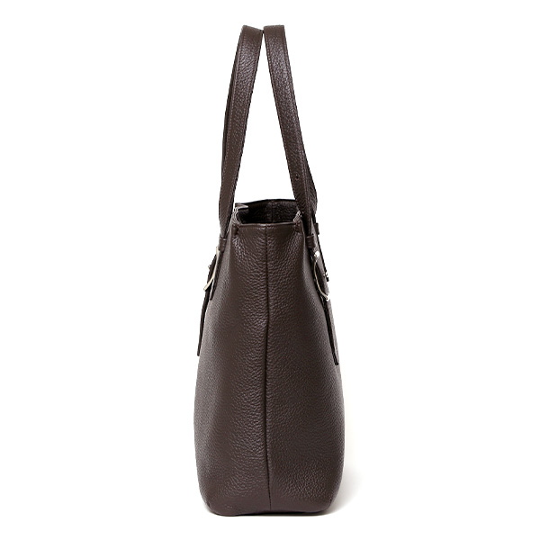 トートバッグ メンズ 縦型 ブランド 本革 レザー ビジネスバッグ 大容量 a4 日本製 かばん おしゃれ ダークブラウン ブラウン 茶 茶色 カジュアル 通勤 通学 人気 送料無料 シンプル シュリンクレザー 39291 ファイブウッズ(FIVE WOODS)