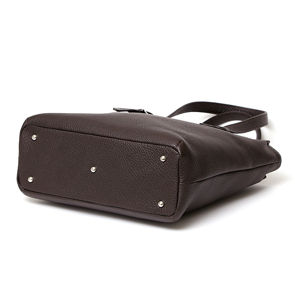 トートバッグ メンズ 縦型 ブランド 本革 レザー ビジネスバッグ 大容量 a4 日本製 かばん おしゃれ ダークブラウン ブラウン 茶 茶色 カジュアル 通勤 通学 人気 送料無料 シンプル シュリンクレザー 39291 ファイブウッズ(FIVE WOODS)