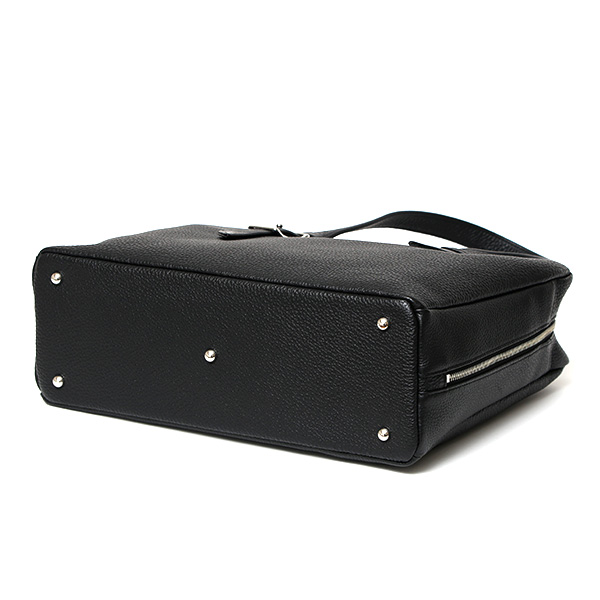 ビジネスバッグ メンズ トートバッグ 本革 ブランド 日本製 鞄 おしゃれ ブリーフケース ブラック 黒 黒色 シュリンクレザー ボストンバッグ 出張 旅行 仕事用 シンプル 革 39292 ファイブウッズ(FIVE WOODS)