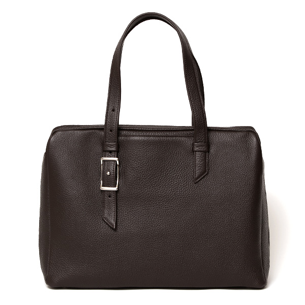 ビジネスバッグ メンズ トートバッグ 本革 ブランド 日本製 鞄 おしゃれ ブリーフケース ダークブラウン ブラウン 茶 茶色 シュリンクレザー ボストンバッグ 出張 旅行 仕事用 シンプル 革 39292 ファイブウッズ(FIVE WOODS)