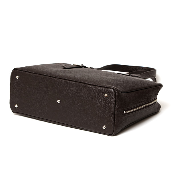 ビジネスバッグ メンズ トートバッグ 本革 ブランド 日本製 鞄 おしゃれ ブリーフケース ダークブラウン ブラウン 茶 茶色 シュリンクレザー ボストンバッグ 出張 旅行 仕事用 シンプル 革 39292 ファイブウッズ(FIVE WOODS)