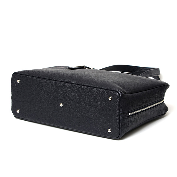 ビジネスバッグ メンズ トートバッグ 本革 ブランド 日本製 鞄 おしゃれ ブリーフケース ブルー ネイビー 青色 シュリンクレザー ボストンバッグ 出張 旅行 仕事用 シンプル 革 39292 ファイブウッズ(FIVE WOODS)