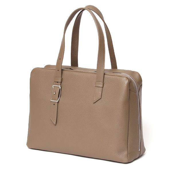 ビジネスバッグ メンズ トートバッグ 本革 ブランド 日本製 鞄 おしゃれ ブリーフケース ベージュ 肌色 シュリンクレザー ボストンバッグ 出張 旅行 仕事用 シンプル 革 39292 ファイブウッズ(FIVE WOODS)