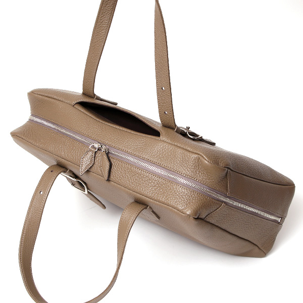 ビジネスバッグ メンズ トートバッグ 本革 ブランド 日本製 鞄 おしゃれ ブリーフケース ベージュ 肌色 シュリンクレザー ボストンバッグ 出張 旅行 仕事用 シンプル 革 39292 ファイブウッズ(FIVE WOODS)