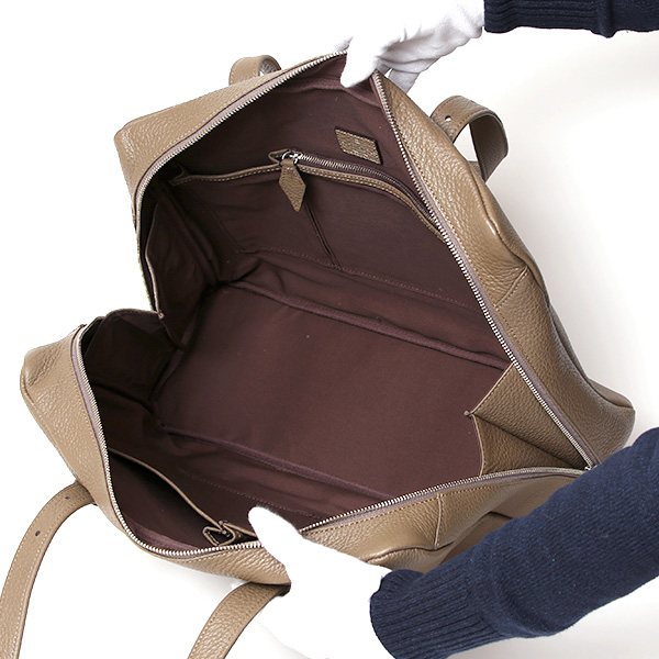 ビジネスバッグ メンズ トートバッグ 本革 ブランド 日本製 鞄 おしゃれ ブリーフケース ベージュ 肌色 シュリンクレザー ボストンバッグ 出張 旅行 仕事用 シンプル 革 39292 ファイブウッズ(FIVE WOODS)