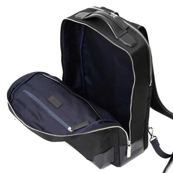  ビジネスリュック バックパック デイパック ナイロン A4 PC収納あり 軽量 ビジネスバッグ 大容量 日本製 ブラック 黒 黒色 通勤 出張 リモンタナイロン リュックサック おしゃれ 鞄 ブランド FIVE WOODS(ファイブウッズ) 39353