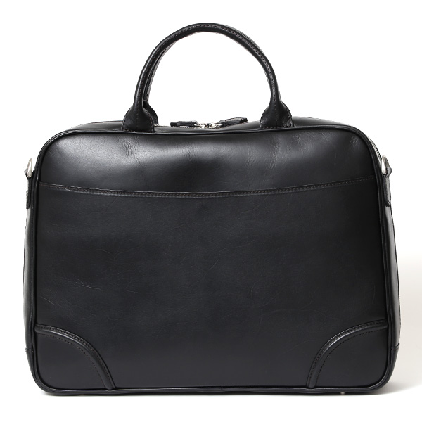  ブリーフケース メンズ 本革 シンプル 軽い ビジネスバッグ レザー ショルダーベルト付き PC収納 ブラック 黒 黒色 上品 大人 仕事 国産 オシャレ 鞄 通勤 プラトウ(PLATEAU) ファイブウッズ(FIVE WOODS) 39378