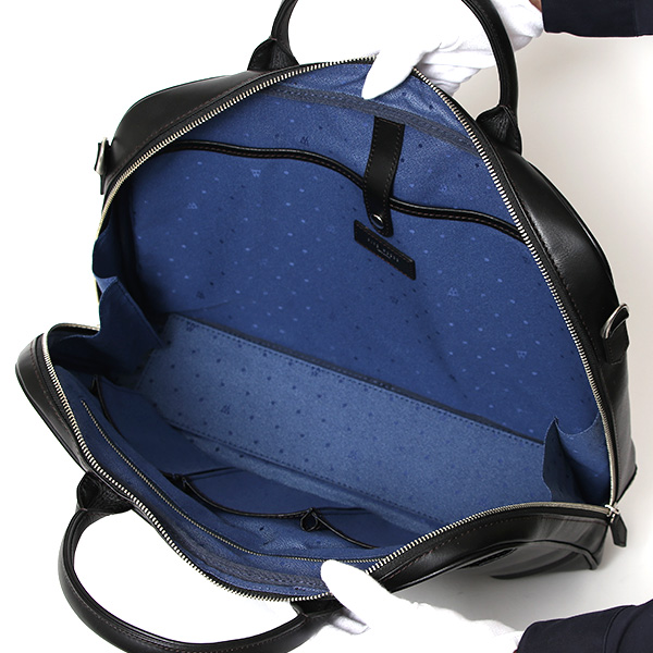  ブリーフケース メンズ 本革 シンプル 軽い ビジネスバッグ レザー ショルダーベルト付き PC収納 ブラック 黒 黒色 上品 大人 仕事 国産 オシャレ 鞄 通勤 プラトウ(PLATEAU) ファイブウッズ(FIVE WOODS) 39378