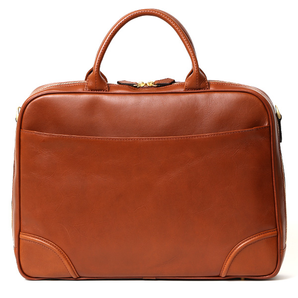 ファイブウッズ(FIVE WOODS) プラトウ(PLATEAU) ブリーフケース シングル ブラウン