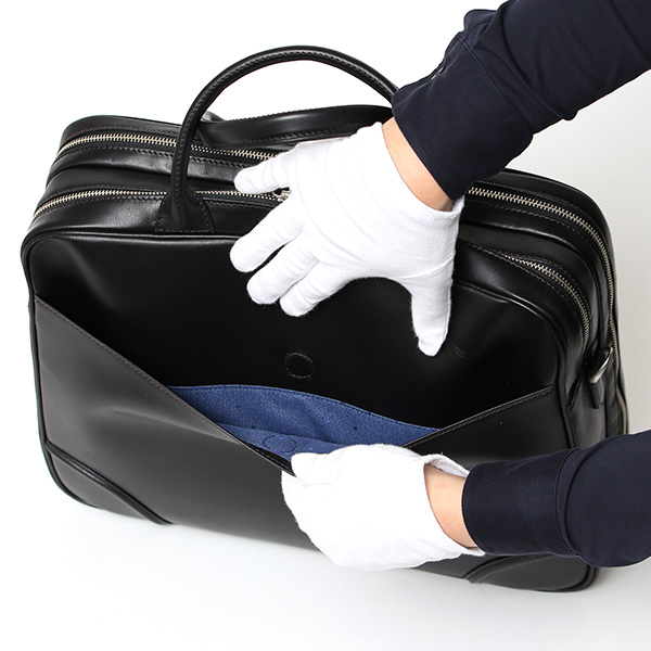 ブリーフケース レザー 大容量 ビジネスバッグ 本革 出張 A4 自立 ショルダーベルト付属 ブラック 黒 黒色 シンプル 通勤 仕事 鞄 日本製 高級 ブランド プラトウ(PLATEAU) ファイブウッズ(FIVE WOODS) 39379