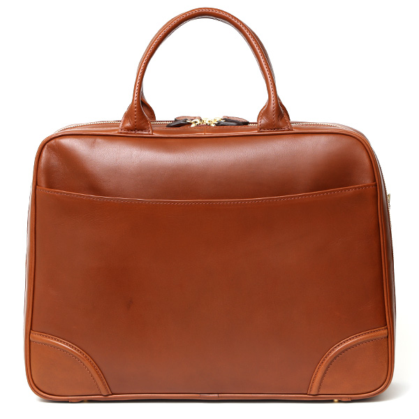 ファイブウッズ(FIVE WOODS) プラトウ(PLATEAU) ブリーフケース ダブル ブラウン