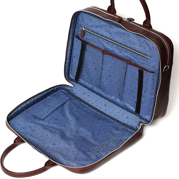 ブリーフケース レザー 大容量 ビジネスバッグ 本革 出張 A4 自立 ショルダーベルト付属 レッド ワイン 赤色 シンプル 通勤 仕事 鞄 日本製 高級 ブランド プラトウ(PLATEAU) ファイブウッズ(FIVE WOODS) 39379