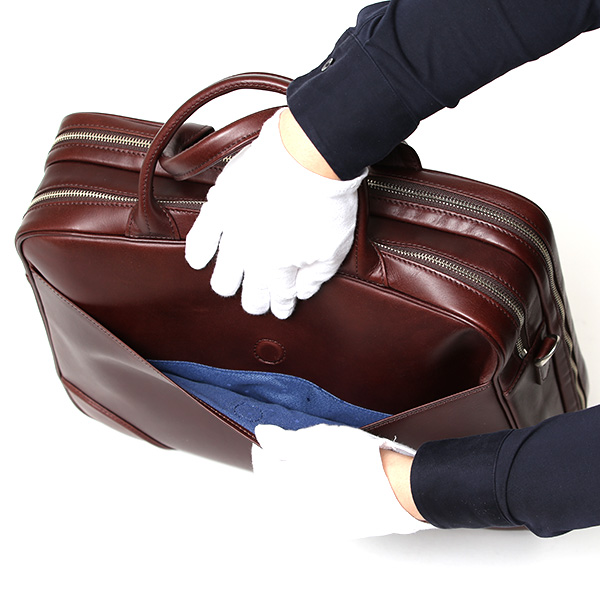 ブリーフケース レザー 大容量 ビジネスバッグ 本革 出張 A4 自立 ショルダーベルト付属 レッド ワイン 赤色 シンプル 通勤 仕事 鞄 日本製 高級 ブランド プラトウ(PLATEAU) ファイブウッズ(FIVE WOODS) 39379