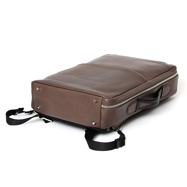  ビジネスリュック メンズ 本革 A4 13インチPC 15インチPC ベージュ 肌色 レザー バックパック 経年変化 リュックサック エイジング 日本製 FIVE WOODS ファイブウッズ グレイン2.0 39601