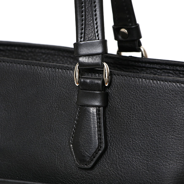 ビジネストートバッグ メンズ 本革 A4 13インチPC 15インチPC ブラック 黒 黒色 レザー 経年変化 通勤 かばん エイジング 日本製 FIVE WOODS ファイブウッズ グレイン2.0 39603