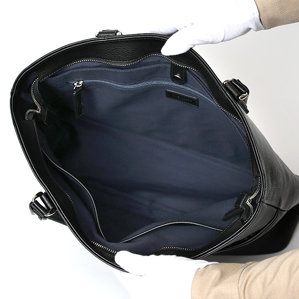 ビジネストートバッグ メンズ 本革 A4 13インチPC 15インチPC ブラック 黒 黒色 レザー 経年変化 通勤 かばん エイジング 日本製 FIVE WOODS ファイブウッズ グレイン2.0 39603