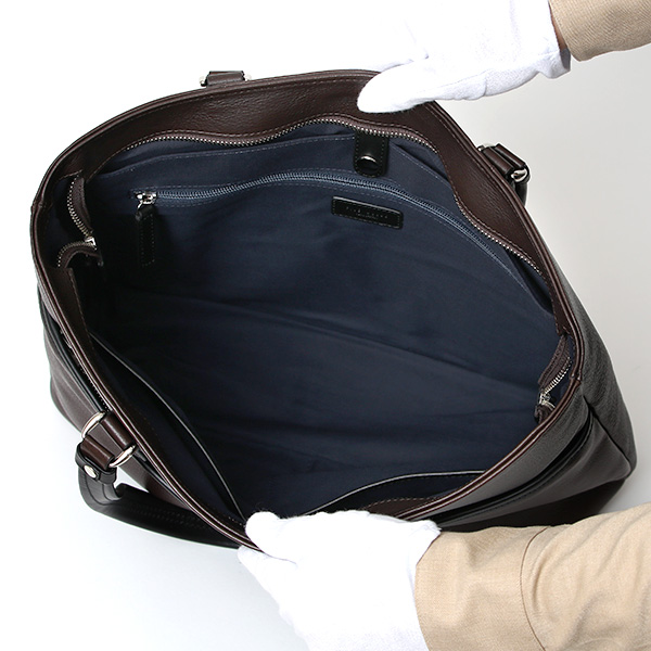  ビジネストートバッグ メンズ 本革 A4 13インチPC 15インチPC ブラウン 茶 茶色 レザー 経年変化 通勤 かばん エイジング 日本製 FIVE WOODS ファイブウッズ グレイン2.0 39603