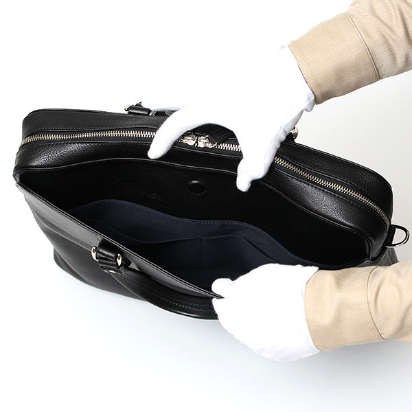  ビジネスバッグ 本革 メンズ A4 13インチPC 15インチPC ブラック 黒 黒色 レザー ブリーフケース 通勤 2WAY かばん ショルダーストラップ付属 経年変化 エイジング 30代 40代 50代 日本製 FIVE WOODS ファイブウッズ グレイン2.0 39604