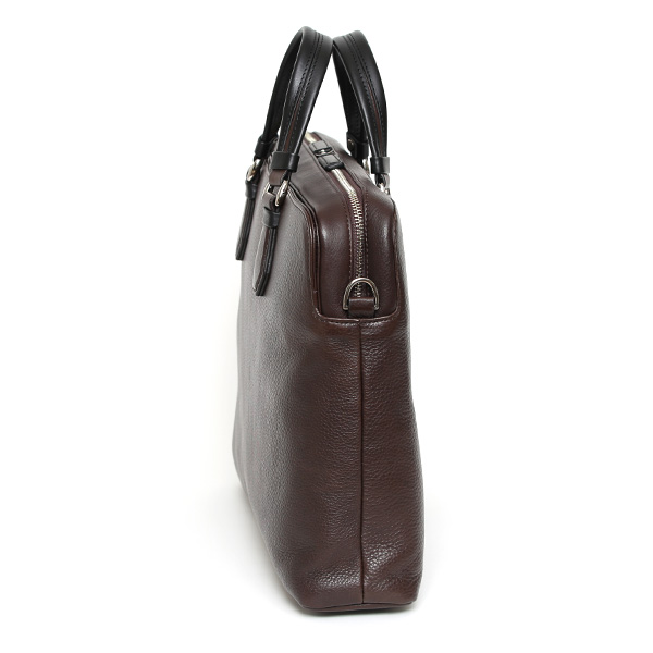  ビジネスバッグ 本革 メンズ A4 13インチPC 15インチPC ブラウン 茶 茶色 レザー ブリーフケース 通勤 2WAY かばん ショルダーストラップ付属 経年変化 エイジング 30代 40代 50代 日本製 FIVE WOODS ファイブウッズ グレイン2.0 39604