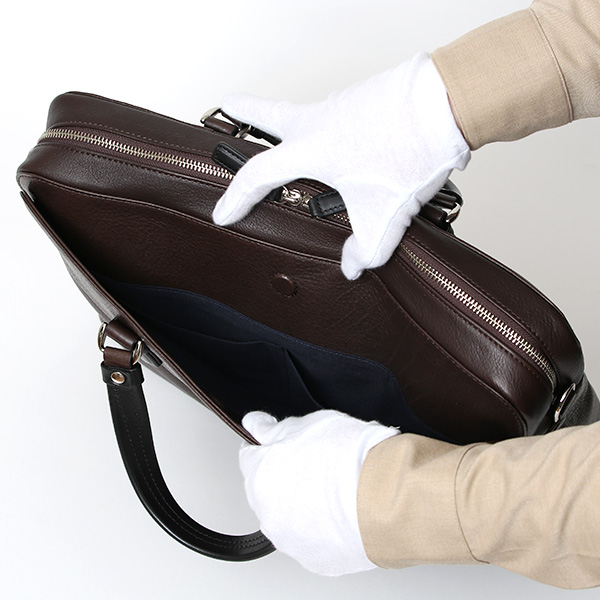  ビジネスバッグ 本革 メンズ A4 13インチPC 15インチPC ブラウン 茶 茶色 レザー ブリーフケース 通勤 2WAY かばん ショルダーストラップ付属 経年変化 エイジング 30代 40代 50代 日本製 FIVE WOODS ファイブウッズ グレイン2.0 39604