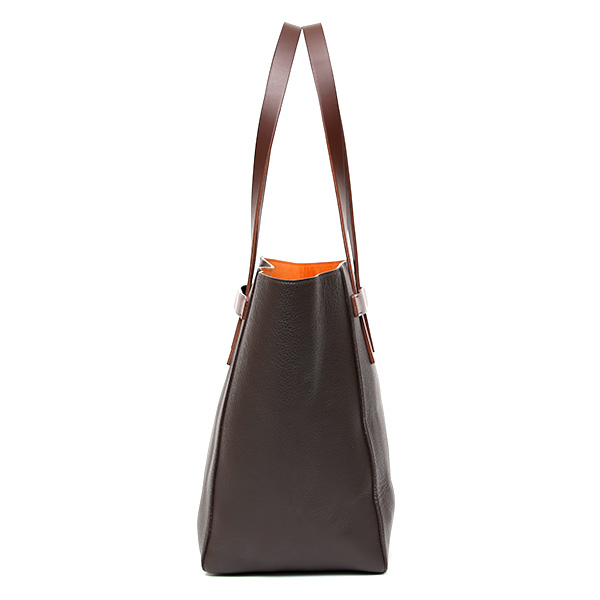  フラソリティ(Flathority) レザー トートバッグ 本革 メンズ 日本製 ブランド ブラウン 茶 茶色 ビジネス カジュアル 兼用 男性 女性 ユニセックス お出掛け キレイめ 高級 おしゃれ シンプル 大容量 通勤 仕事 カバン 鞄